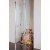 BOX ALTER PARETE  SOFFIETTO CROMO 66/69 CRISTALLO TRASPARENTE  SAMO sinistra
