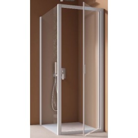 BOX AMERICA QUATTRO  PORTA AD UN\'ANTA A BATTENTE 86/94 CROMO CRISTALLO STAMPATO SAMO MM.3