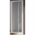 BOX AMERICA QUATTRO  PORTA SALOON 96/104 BIANCO OPACO CRISTALLO STAMPATO  SAMO