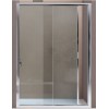 BOX AMERICA QUATTRO  PORTA SCORREVOLE A DUE  ANTE SAMO 166/173 BIANCO OPACO CRISTALLO SATINATO