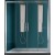 BOX EUROPA PORTA SCORREVOLE A 4 ANTE SAMO 166-172 B7847ULUST CROMO CRISTALLO STAMPATO