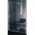BOX GRAN  POLARIS PORTA   UNA APRIBILE A BATTENTE IN FUORI 107,5-111 CROMO CRISTALLO TRASPARENTE CON TRATTAMENTO STAR CLEA INCLU