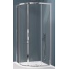 BOX TONDO AMERICA QUATTRO 76X80 BIANCO OPACO CRISTALLO SATINATO 4 ANTE SAMO B6473 L91AS