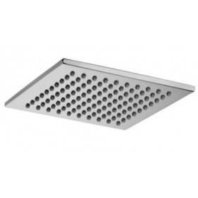 SOFFIONE RETTANGOLARE SYNCRO IN METALLO ANTICALCARE 200x20  ZSOF075CR