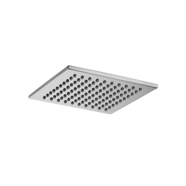 SOFFIONE RETTANGOLARE SYNCRO IN METALLO ANTICALCARE 200x20  ZSOF075CR