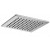 SOFFIONE RETTANGOLARE SYNCRO IN METALLO ANTICALCARE 200x20  ZSOF075CR