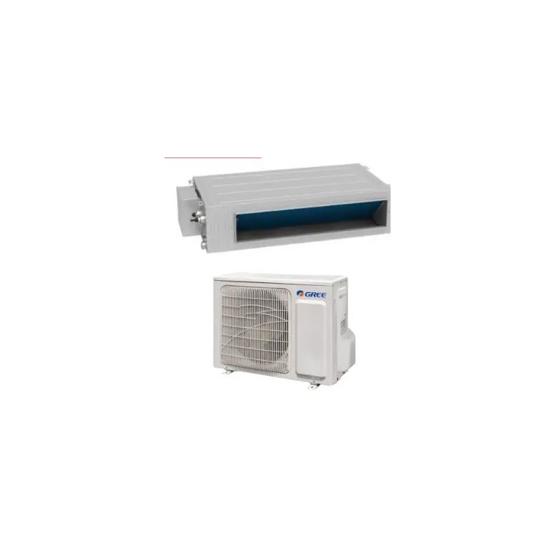CONDIZIONATORE GREE INVERTER CANALIZZATO 45700/52800 BTU GAS R32 GREE CF022N4120/ CF090W2340 5 ANNI GARANZIA