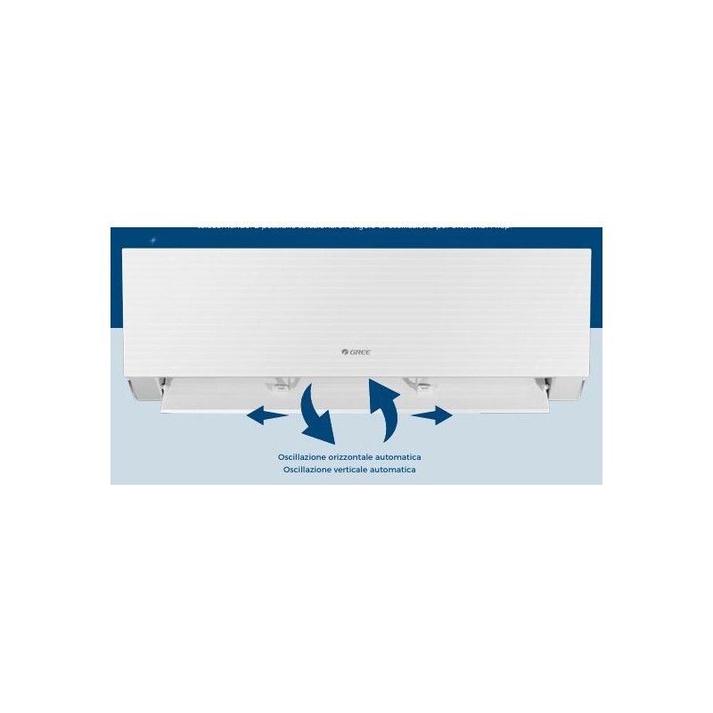 CONDIZIONATORE GREE UNITA' INTERNA CLIVIA WHITE 9000 BTU GAS R32 GREE10195