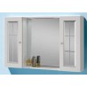 SPECCHIO CON 2 ANTE  E ILLUMINAZIONE CM. 94,5  TIZIANA