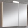 SPECCHIO CONTENITORE 2 ANTA KORA FRASSINATO CM.L 70 X H.70 X P.15,5