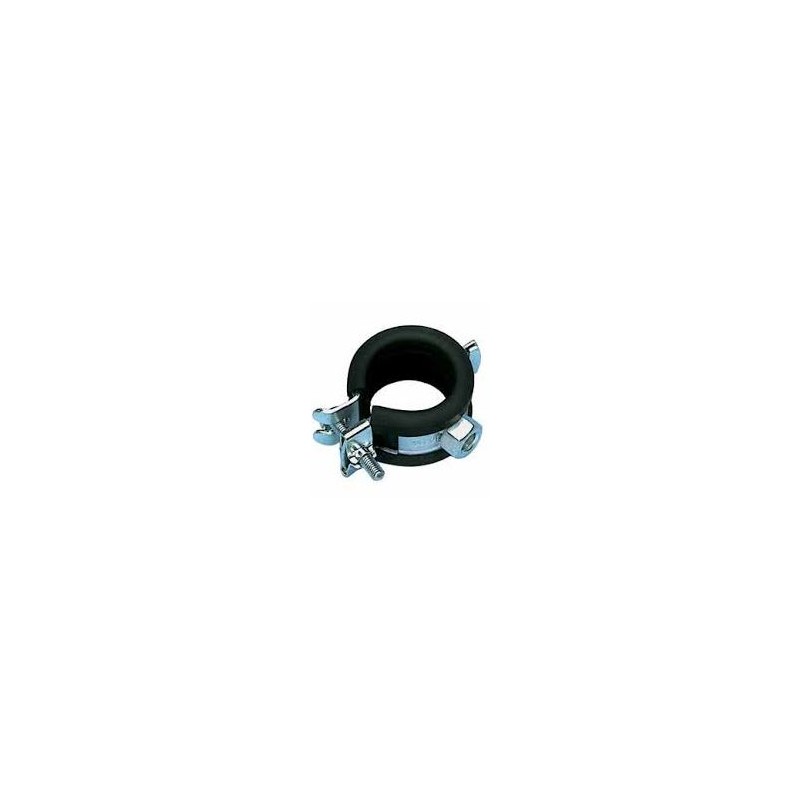 COLLARE FERMATUBO  1/2  CON GOMMA EPDM ISOFONICA COPPIA