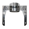 ALETTE PER SUPPORTO MURALE CANNA FUMARIA D.140 MM INOX