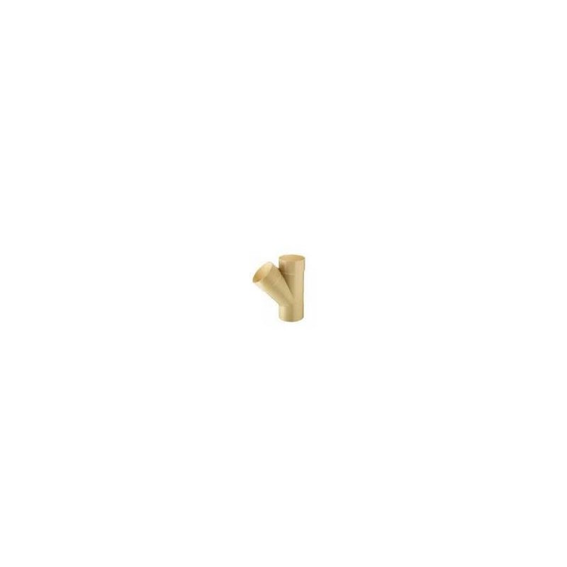BRAGA RIDOTTA PVC D.315 45° MF PVC AVORIO