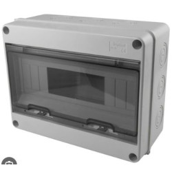 CENTR.DA PARETE 8 MODULI CON /PORT.IP 65
