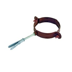 COLLARE ZINCATO PER CANALE DI GRONDA FIRENZE PVC MARRONE