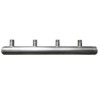 COLLETTORE ACCIAIO INOX 304 DA 11/2  4 POSTI DA 1/2 PER CONTATORI ACQUA