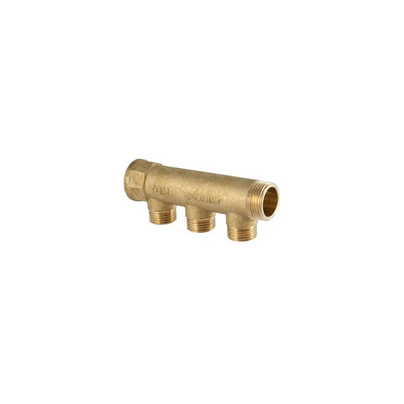 COLLETTORE M 3/4X1/2 2 VIE GIALLO