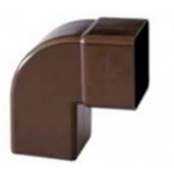 CURVA QUADRO 080-90°MF MARRONE