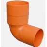 CURVA WC LISCIA D.100