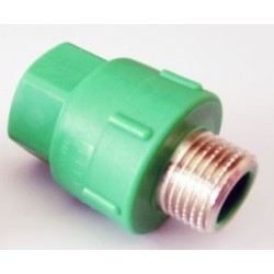 GIUNTO FILETTATO M 1x D40  PP-R