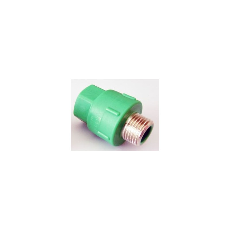 GIUNTO FILETTATO M 1x D40  PP-R