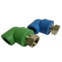 GOMITO CODULO E DADO D25 3/4 PP-R