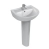 LAVABO QUARZO 65X50 BIANCO IDEAL STANDARD