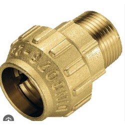 RACCORDO MASC. 11/2X50 POLIETILENE