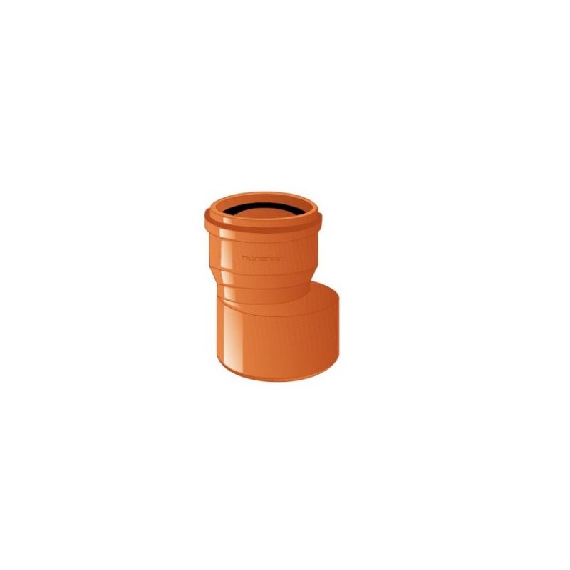 RIDUZIONE AUMENTO PVC D.160M X D.110 F PER FOGNATURA CON ORING