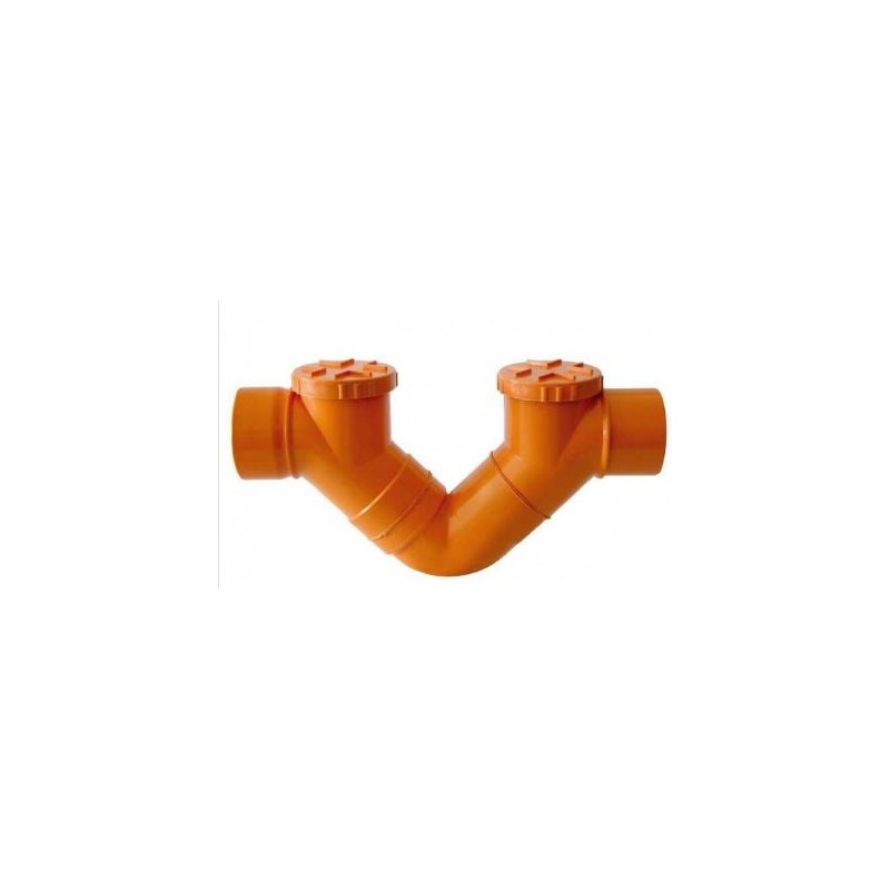 SIFONE FIRENZE PVC D.200 A DUE ISPEZIONI