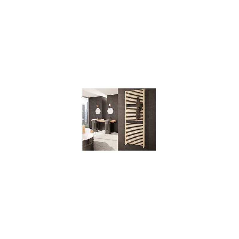 TERMOARREDO CLAUDIA CURVO  BIANCO RAL 9010 1195 x 500 int.450