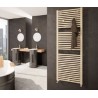 TERMOARREDO CLAUDIA CURVO  BIANCO RAL 9010 1195 x 500 int.450