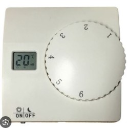 TERMOSTATO MANUALE CON DISPLAY