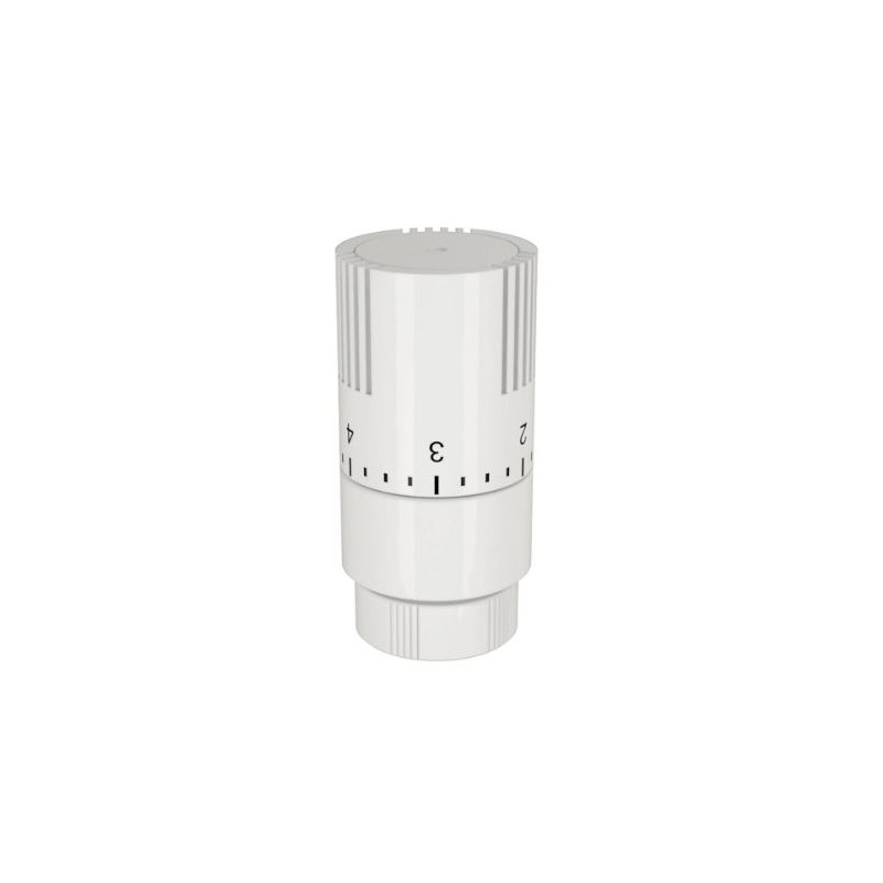 TESTA TERMOSTATICA BIANCA CON SENSORE LIQUIDO POLETTI