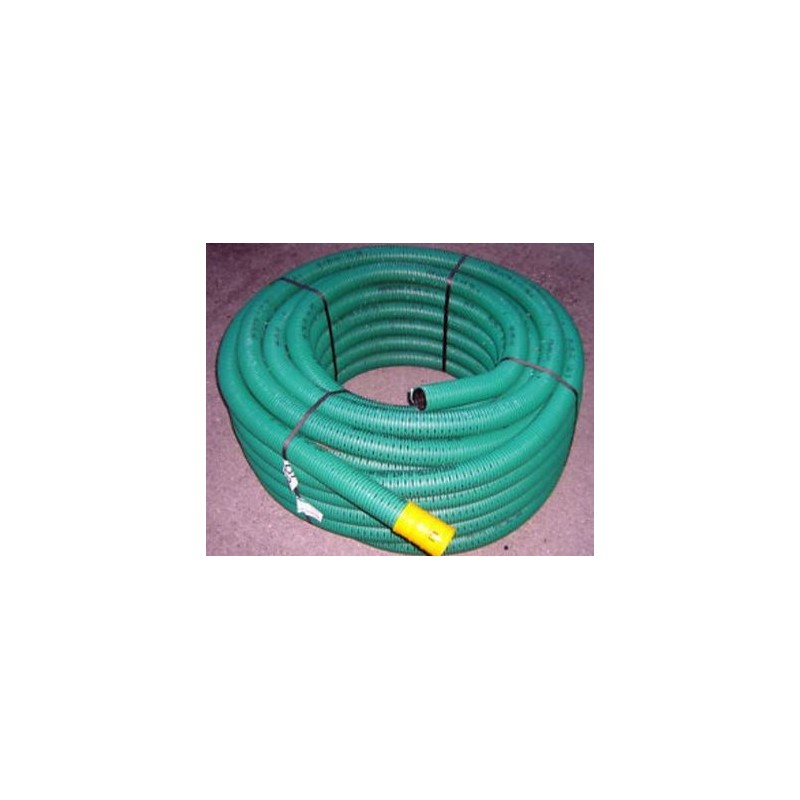 TUBO CORRUGATO D.63 HDPE CON MANICOTTI 63 A CORREDO