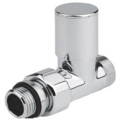 VALVOLA D'ARREDO POLETTI COMPACT DRITTA CROMO X RAME/MULTISTRATO DA 1/2