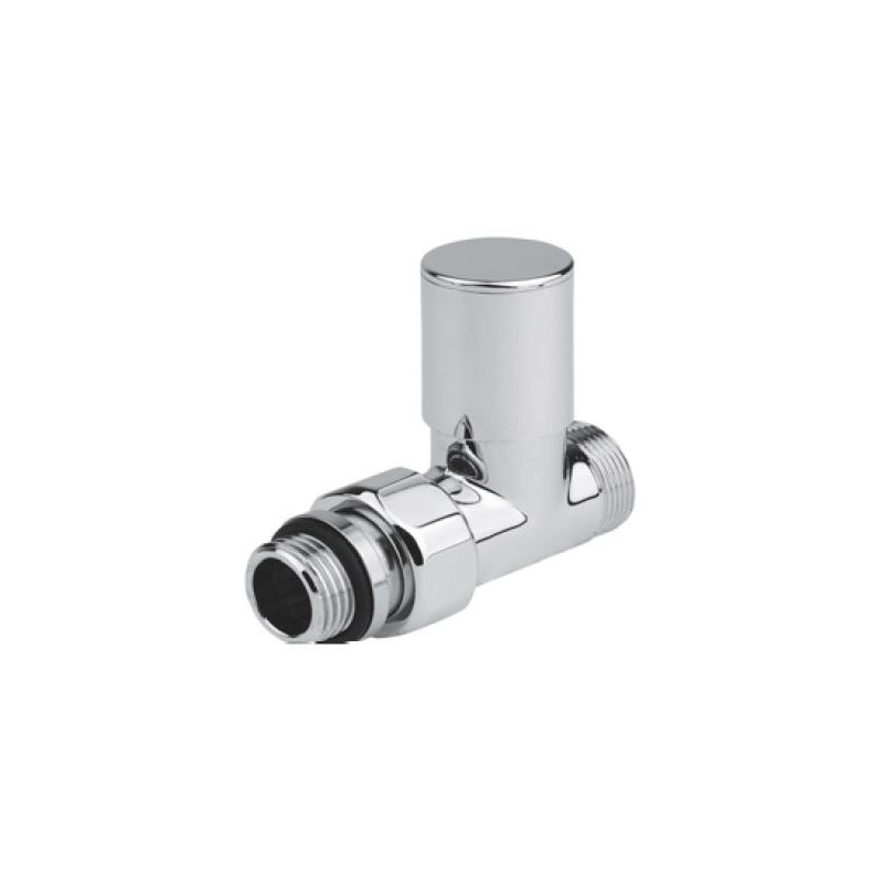 VALVOLA D'ARREDO POLETTI COMPACT DRITTA CROMO X RAME/MULTISTRATO DA 1/2