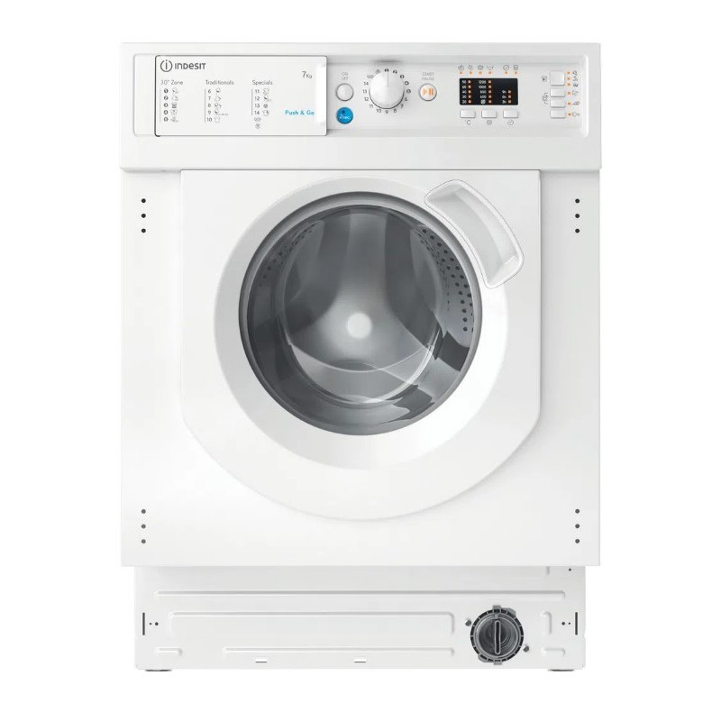 LAVATRICE INCASSO INDESIT  Classe di efficienza energetica E, Massima velocità di Centrifuga: 1200 rpm, Capacità di carico fino 