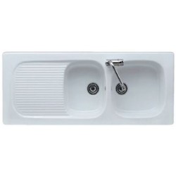 LAVELLO CERAMICA SERIE GENIUS INCASSO 116X50 GALASSIA