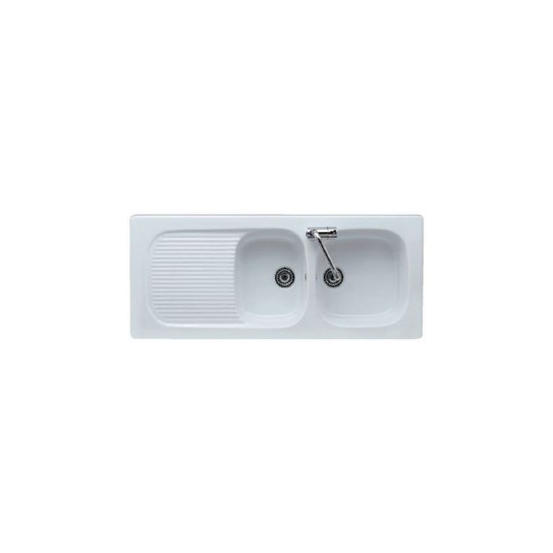 LAVELLO CERAMICA SERIE GENIUS INCASSO 116X50 GALASSIA