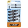 MANICOTTO DI GIUNZIONE PER TUBO POLIETILENE CLABER  D. 13-16  BLISTER. 4 PZ  91076