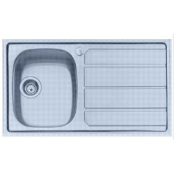 LAVELLO INOX 79 X 50 FOSTER VASCA SX SGOCCIALATOIO DX