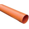 TUBO PVC D.160 MT.2 (Al pezzo) ARANCIO