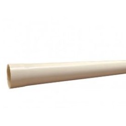 TUBO PVC D.160  MT.2 (Al pezzo) AVORIO