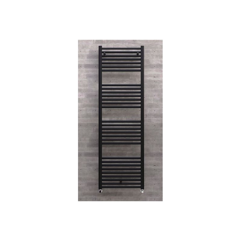 TERMOARREDO SERIE LISA 116 x 50 int 45  RAD LISA22 NERO OPACO
