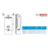 SCALDABAGNO A GAS BOSCH THERM 5600 S 15 DV23 INDOOR 15 LT METANO C.S.