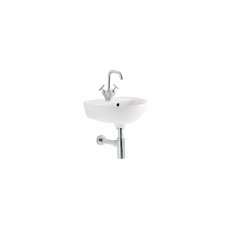 LAVAMANI 40X33 BIANCO COLIBRI'2 CON FORO