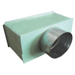 PLENUM X BOCCHETTA DI MANDATA  ISOL PBI 500x150 1 USC DN160