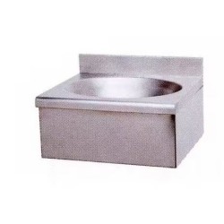 LAVAMANI INOX  CM 400 X 350X H 200 CON PILETTA