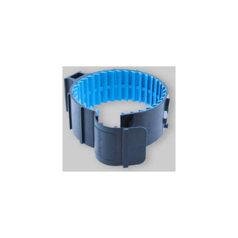 COLLARE FONOASSORBENTE IN PLASTICA PER TUBAZIONI POLO-CLIP HS DN 75/90/110 SU759011